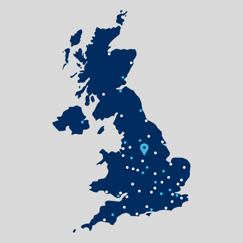 UK location map