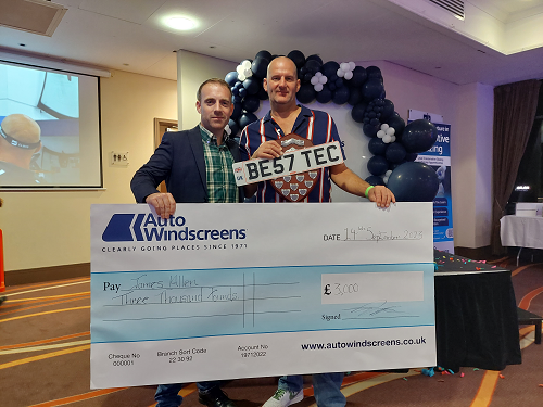 Jim Allen with Sean Draycott