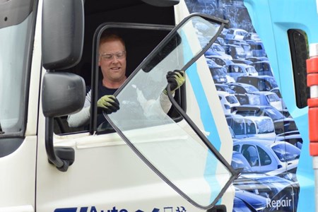 Auto Windscreens' Nick Hill in Clearly The Best finals 2023
