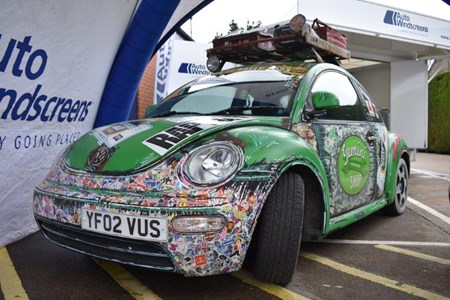 GQA rally car at Auto Windscreens' Clearly The Best finals 2023