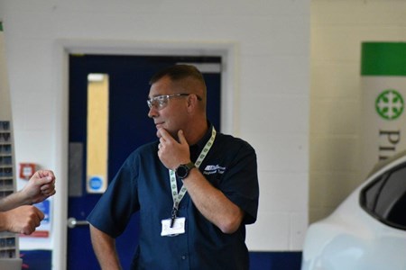 Auto Windscreens' Jason Jackson at Clearly The Best 2023